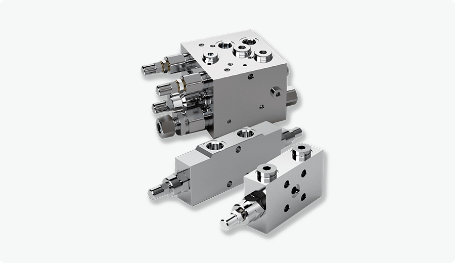 RP has an extensive range of hydraulic valves.